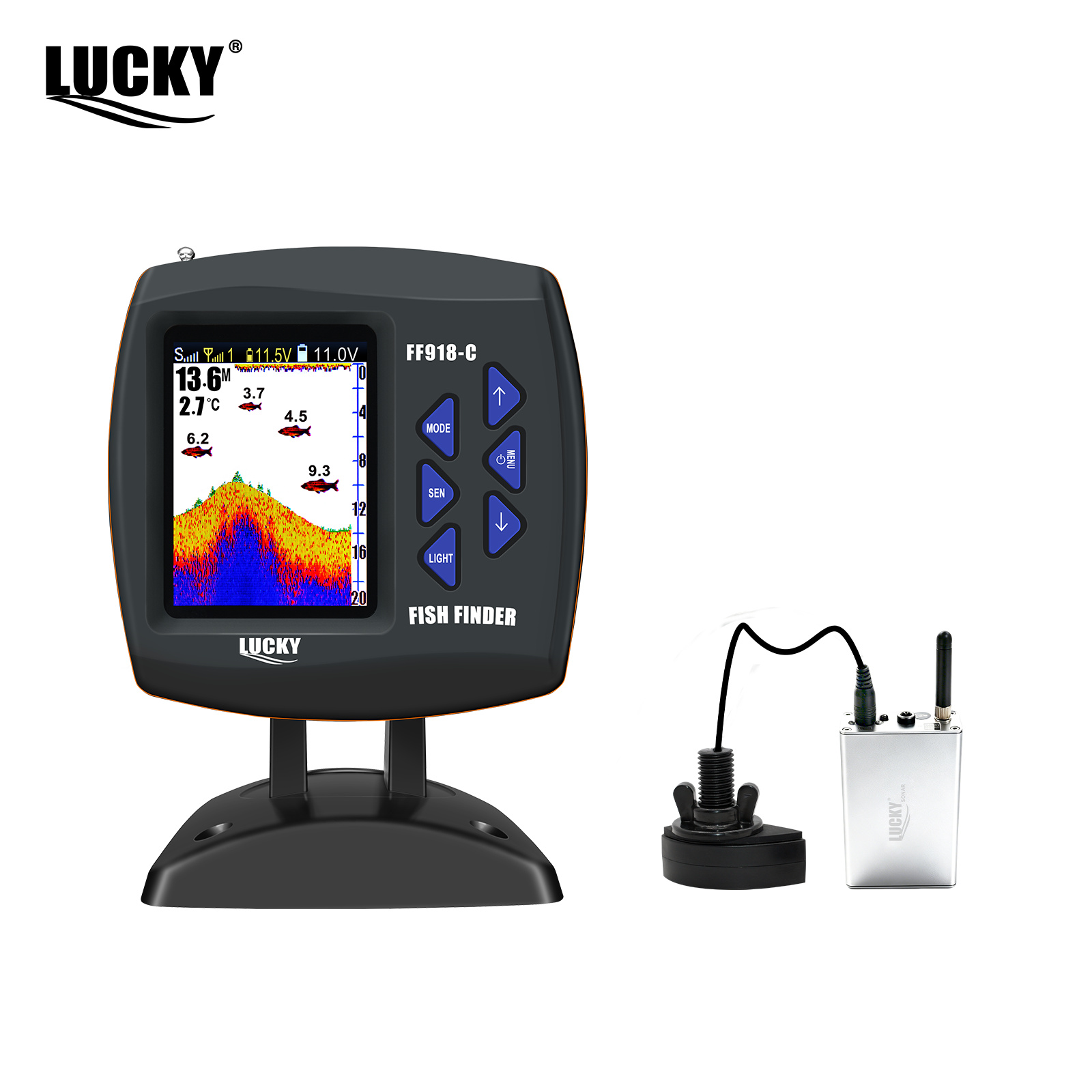 Fish Finder Cable - Barco de Controle Remoto Sem Fio