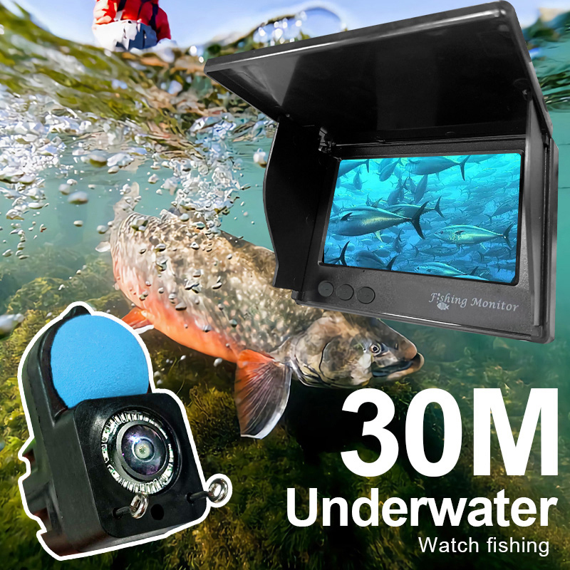 Fishing Gps - Câmera de pesca subaquática 1080p hd,