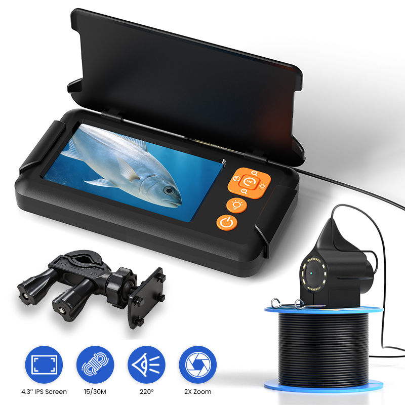 Câmera de Pesca com Tela de 4, - Fish Finder Cable avaliação e preço